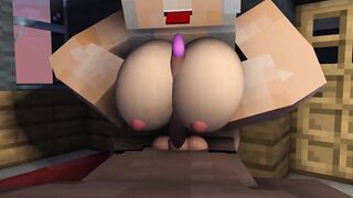 My Minecraft Girlfriend plays with my Dick while Im resting