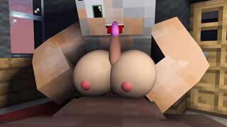 My Minecraft Girlfriend plays with my Dick while Im resting