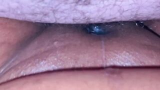 Missionary Creampie - Close Up