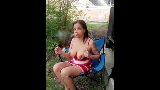 PUBLIC NUDITY - CAMPING - PARK