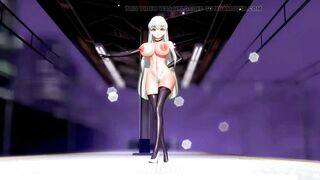 Code Geass C.C. Lupin R18MMD Code Geass Men's KKVMD - White Hair Color Edit Smixix