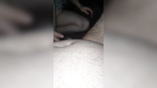 Horny step mom Watching Porn while step son Fucking her Tight Pussy with no Condom