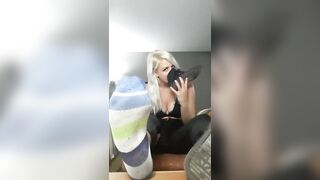 Instagram Model Live Sweaty Feet Soles and Socks