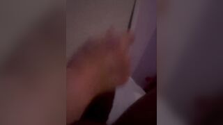 Cum shot in hand wife jerks cock after massage