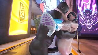 Fortnite Rox Big Butt Brazilian Fucked Outside BBC In Mega City