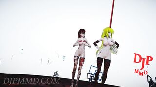 MMDR18 Misaki And Misaka - Lamb White Stage 1316