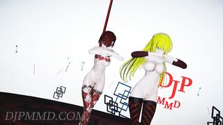 MMDR18 Misaki And Misaka - Lamb White Stage 1316