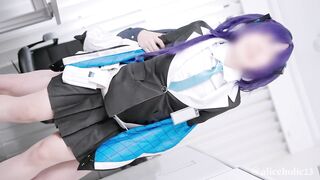 ????Hayase Yuka | Blue Archive Cosplay OfficeLove Hentai creampie compilation