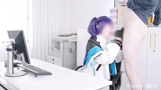 ????Hayase Yuka | Blue Archive Cosplay OfficeLove Hentai creampie compilation