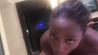 Black teen suck white cock