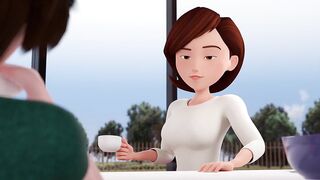 Big Hero 6 - Aunt Cass First Time Anal (Animation with Sound)