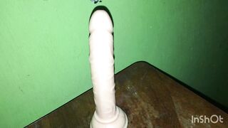 Playing my sex toy