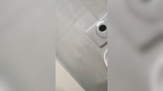 Masturbation in the toilett