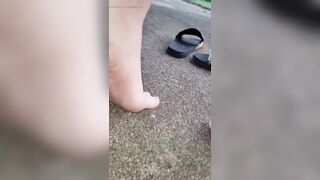 Heels and Soles of My Feet Outside