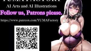 Japanese MILF！ AI Japanese beautiful Black Hair Hentai wife Anime vol.5【AI ILLUSTRATION, AI ART】