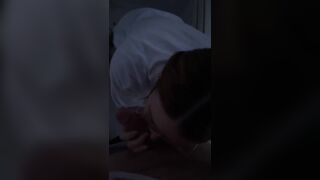 Mommy sucks daddys cock in public on a sailboat