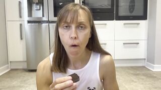 Chocolate Eating, Chocolate Spit and Chocolate Saliva