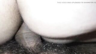 Maria_Ponto tasting fucking on both holes.