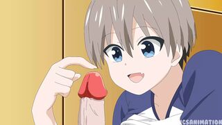 Uzaki-chan Wa Asobitai! XXX Porn Parody - Hana Uzaki Animation Full hard Sex Anime Hentai