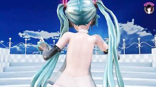 Cute Miku - Sexy Dance + Gradual Undressing (3D HENTAI)