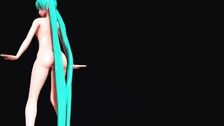 Cute Hatsune Miku - Dancing Full Nude (3D HENTAI)