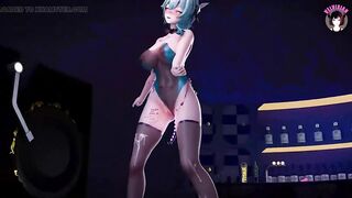 Genshin Impact - Eula - Shake That Ass Dance (3D HENTAI)