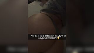 Teacher wants to cheat with Guy in Classroom Snapchat