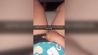 exchanging nudes with my nanny who is a cheerleader and having hot sex on snapchat