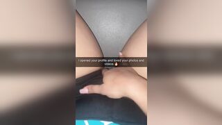 exchanging nudes with my nanny who is a cheerleader and having hot sex on snapchat