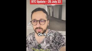 Bitcoin price update 25 July 2023 with stepsister