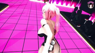 Kasuko - Dancing In Sexy Bunny Suit + Sex Practice (3D HENTAI)