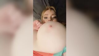 Massive Tit Crushes Girl