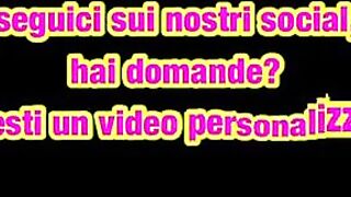 alla sorellastra piace la sborra! prima la lecco e poi ingoia dialogato