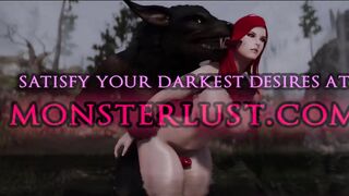 3d monster fuck and hot babe dp devirginized for my birthday p5