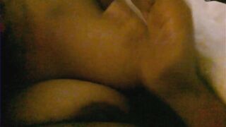 Pressed Big Soft perky Tits of My Indian teen 18 year girlfriend Priya in bed| SlowMo vid | F24