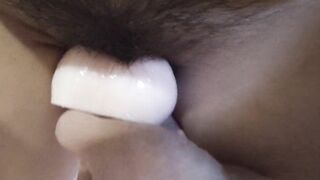 4K Quick female orgasm close-up