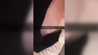 Cheerleader wants to fuck classmate in school Snapchat