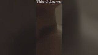 POV fast rough shower fuck and sucking the cum out of my bfs dick to finish him off!