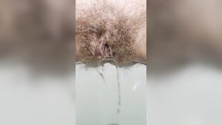 Delicious piss on the last day of period