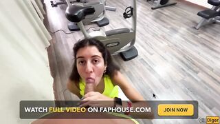 Quick Sex in the Gym - Risky Fuck