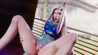 3D Compilation: League of Legends Ahri Evelynn Fucked From Behind Akali Doggystyle Kaisa Creampie