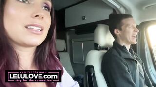 Big lips babe talking lip filler RIGHT after getting them done & more behind porn scenes - Lelu Love