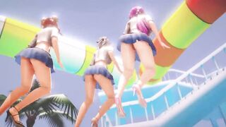 Mmd R-18 Anime Girls Sexy Dancing Clip 285