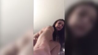 My Chubby Latina Friend Extreme Deepthroat Cum Throat