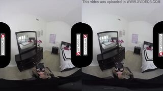 VR Sex With A Hot Catwoman Carmen Caliente Only on VRCosplayX.com