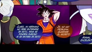 Vados shows the new "training" to Goku