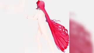 Azur Lane Alsace Hentai Nude Dance Savage Hot Sexy Big Boobs Mmd 3D Red Hair Color Edit Smixix