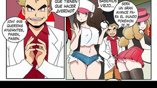 Serena y Liza follan con pokemones