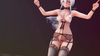 Mmd R-18 Anime Girls Sexy Dancing Clip 350