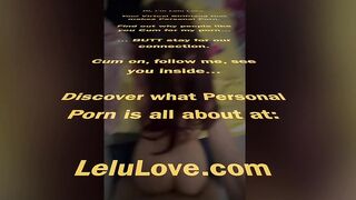 Big tits babe sucks your cock & doggystyle hair pulling pounding sex orgasms to creampie - Lelu Love